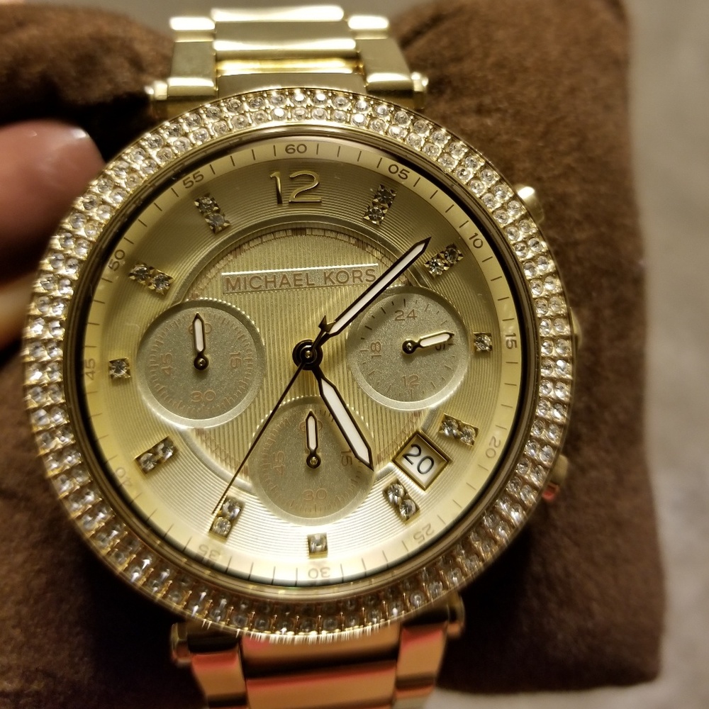 Gold Michael Kors Watch
